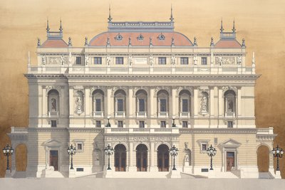 Hongaarse Allami Operahaz, Boedapest, Hongarije door Andras Kaldor