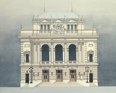 Opera Montpellier, Frankrijk door Andras Kaldor