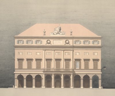 Stadstheater, Modena, Italië door Andras Kaldor