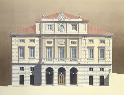 Nationaal Theater San Carlos, Lissabon, Portugal door Andras Kaldor