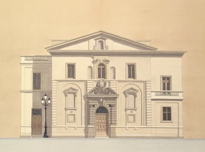 Rossini Theater, Pesaro , Italië door Andras Kaldor