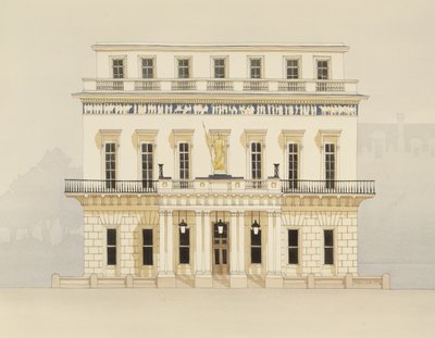Het Athenaeum, Waterlo Place door Andras Kaldor