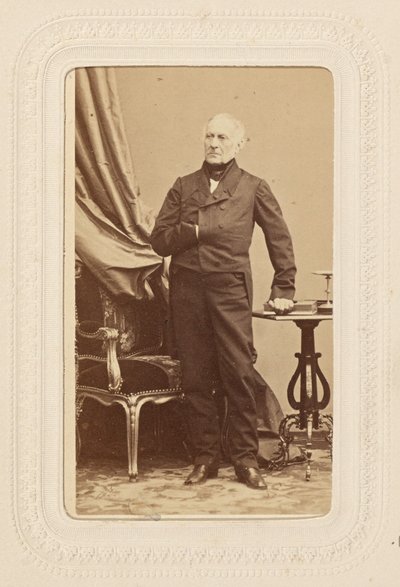 [Francois Pierre Guillaume] Guizot (1787 - 1874) door Andre Adolphe Eugene Disderi