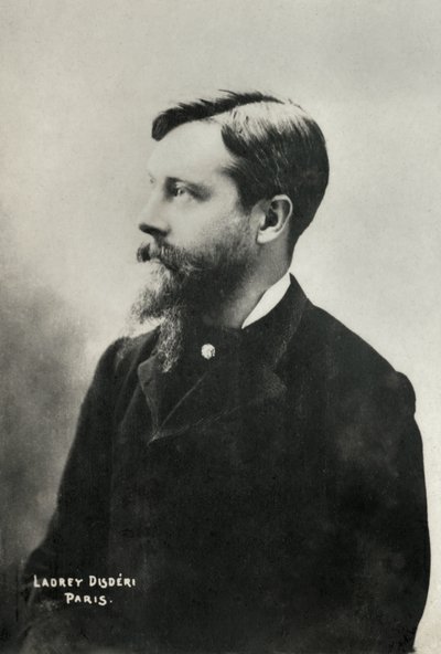 Portret van Andre Lebon (foto) door Andre Adolphe Eugene Disderi