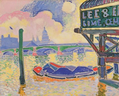 Blackfriars, ca. 1906 (olieverf op doek) door Andre Derain