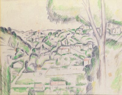 Cagnes door Andre Derain
