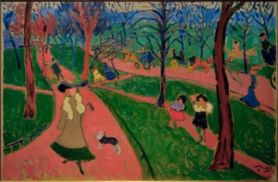Hyde Park door Andre Derain