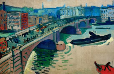 Londen Brug door Andre Derain