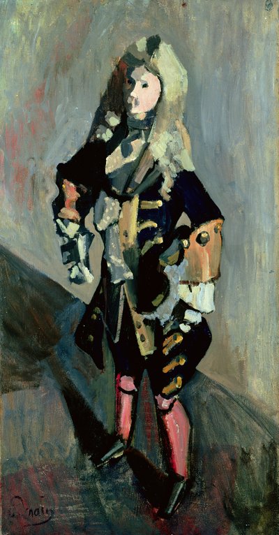 Louis XIV (1638-1715) Kostuum, ca. 1903 (olieverf op doek) door Andre Derain