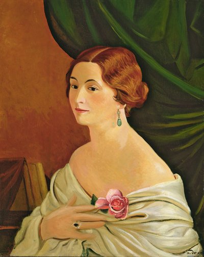 Mevrouw Paula Osusky door Andre Derain