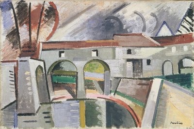 Molen aan de Marne door Andre Derain