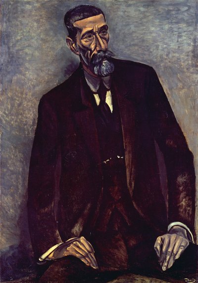 Portret van Francesco Iturrino (1864-1924), kunstenaar door Andre Derain
