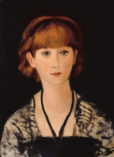Portret van Madame Jean Renoir, ca.1928 door Andre Derain