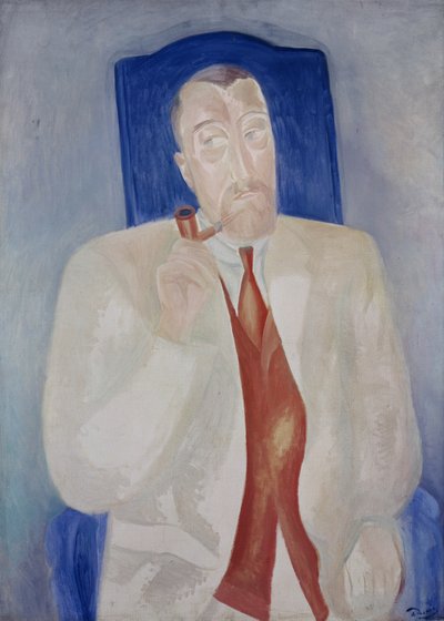 Portret van Paul Poiret (1879-1944) Franse kledingontwerper door Andre Derain
