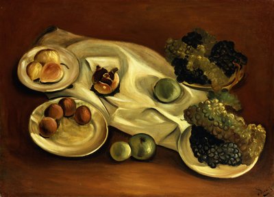 Stilleven met fruit; Nature Morte aux Fruits door Andre Derain