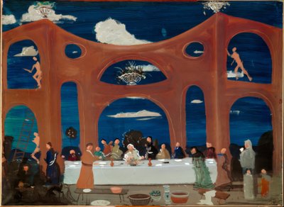 Het laatste avondmaal door Andre Derain