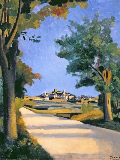 De weg door Andre Derain