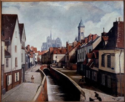 Uitzicht op Amiens door Andre Derain