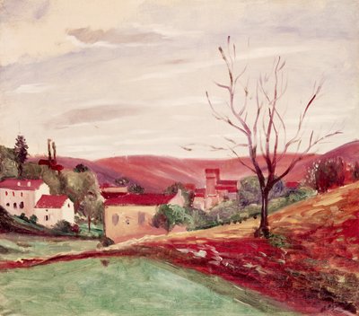 Winterlandschap door Andre Derain
