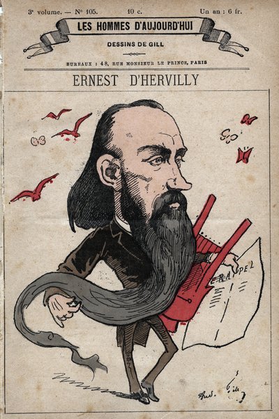 Cartoon van Ernest d