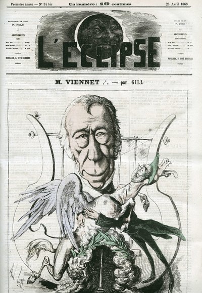 Jean-Pons-Guillaume Viennet door Andre Gill