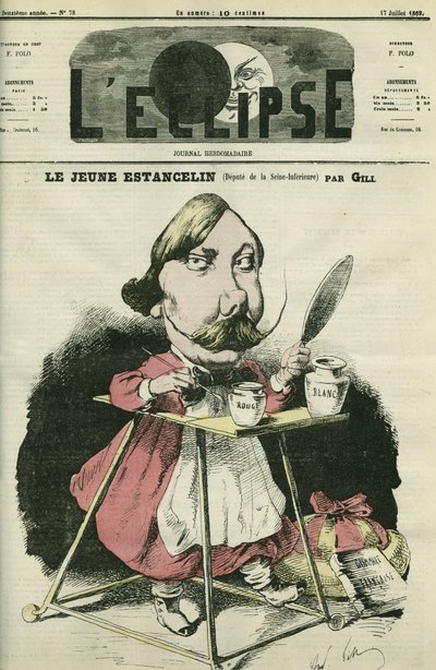 Louis-Charles-Alexandre Estancelin (1825-1906), Franse generaal en politicus. Omslag in 