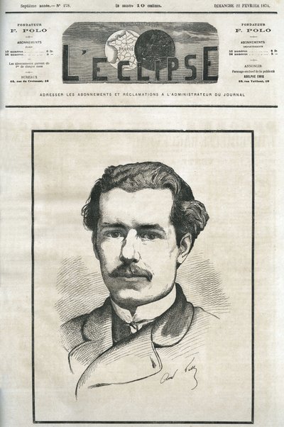 Portret van Francois Polo, oprichter van 