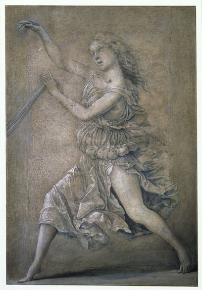 Dansende muze door Andrea Mantegna