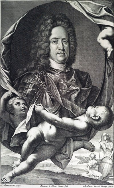 Karel VI door Girolamo Ferroni door Andrea Zucchi