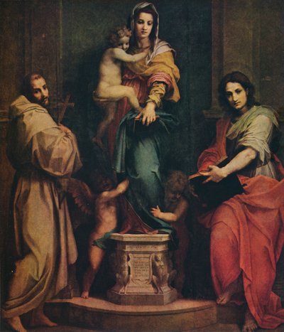 Madonna van de Harpijen door Andrea del Sarto