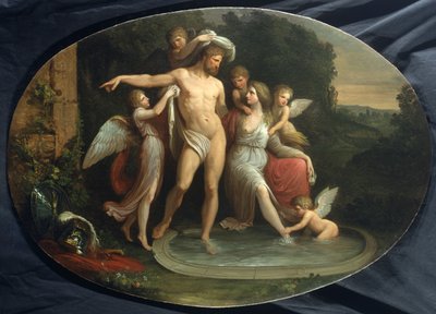 De vermaken van Venus en Mars door Andrea the Elder Appiani