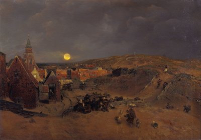 Scheveningen door Andreas Achenbach