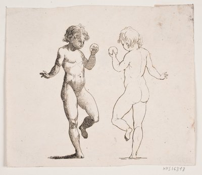 Dansende jongen door Andreas Lillienberg