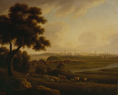 Uitzicht op Kazan, 1816 door Andrei Yefimovich Martynov
