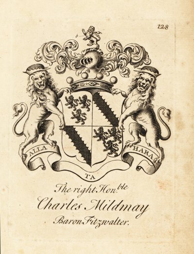 Wapen van de Zeer Eerwaarde Charles Mildmay door Andrew Johnston