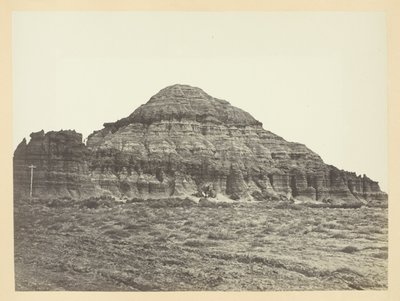 Church Buttes, bij Fort Bridger, Wyoming Grondgebied door Andrew Joseph Russell