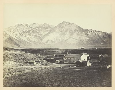 Wasatch Range van de Rocky Mountains, van Brigham Young