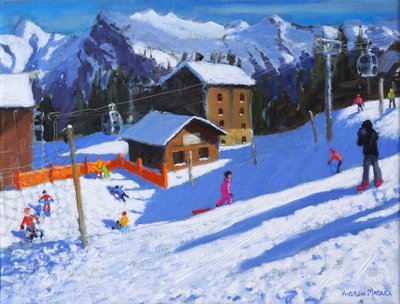 De IJs Rink, Samoens, Frankrijk, 2022 door Andrew Macara