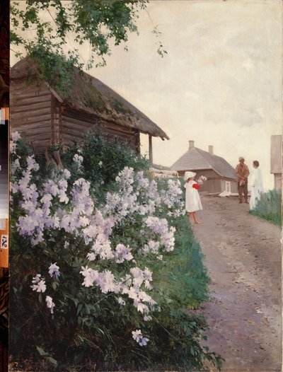 Een landhuis in Finland door Andrey Nikolayevich Shilder
