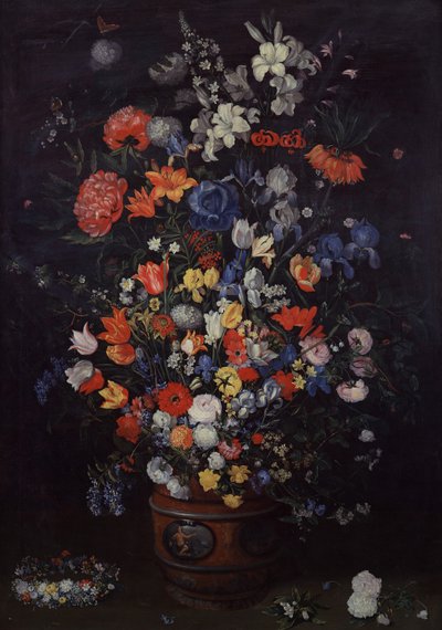 Boeket bloemen door Andries Daniels or Danielsz