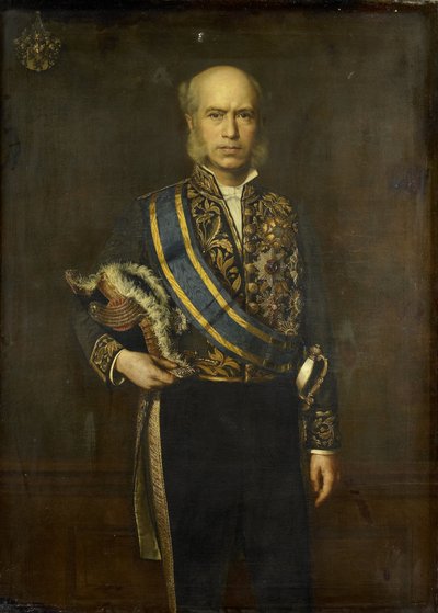 Johan Wilhelm van Lansberge door Andries van den Berg