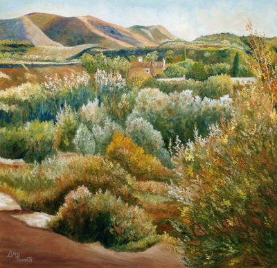 Herfstuitje op het platteland door Angeles M. Pomata