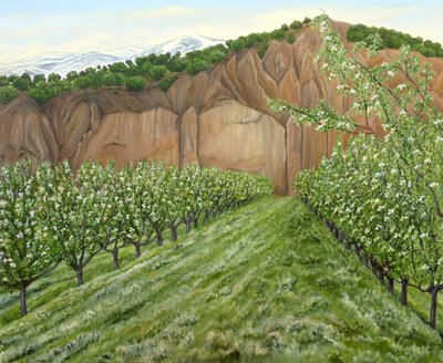 Spring Mountain Boomgaard door Angeles M. Pomata