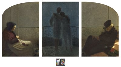 Tussen droom en werkelijkheid? door Angelo Morbelli