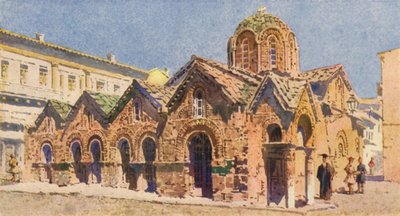 Kerk van Panagia Kapnikarea, Athene door Angelos Giallinos