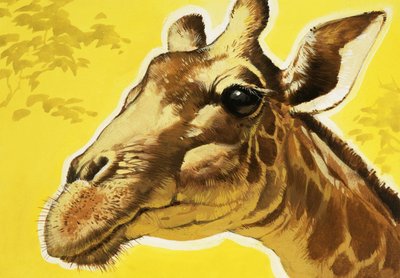 Giraffekop door Angus McBride