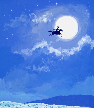 Magisch paard door Angus McBride