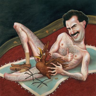 Borat, 2006 door Anita Kunz