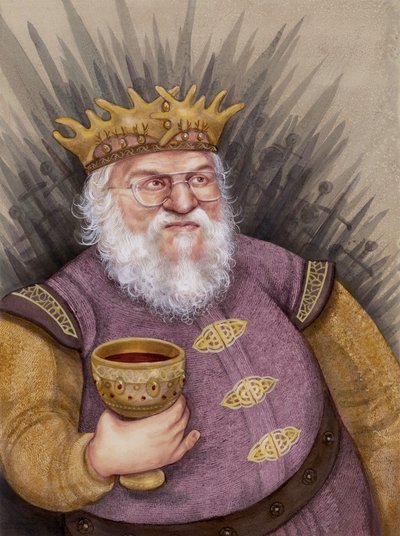 George RR Martin door Anita Kunz