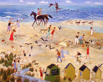 Laagwater, 2010 (acryl) door Anna Pugh